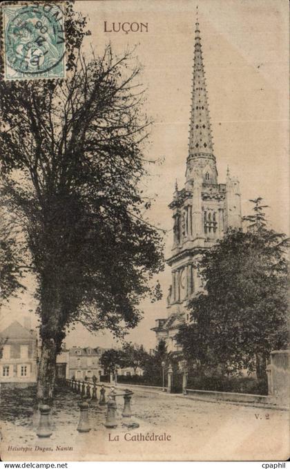 CPA Lucon La cathedrale