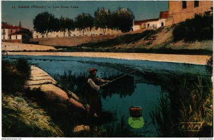 CPA   Carte Postale France  Lunel Lon Pesca Luna  VM107796