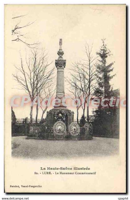 CPA Lure Le Monumet Commemmoratif