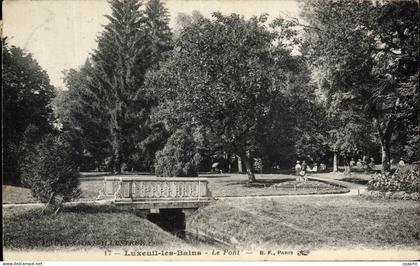CPA Luxeuil les Bains Le Pont