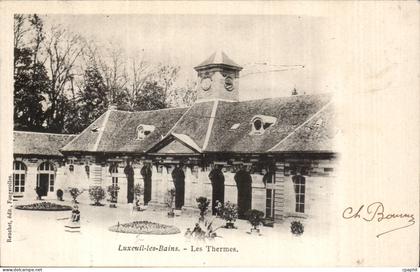 CPA Luxeuil les Bains Les thermes