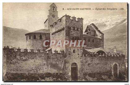 CPA Luz Saint Sauveur Eglise des Templiers