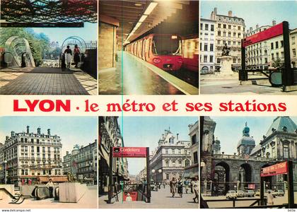 69 LYON LE METRO ET SES STATIONS