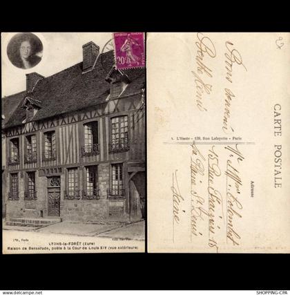 27 - Lyons la Foret - Maison de Benserade poete à la cour de Louis XIV
