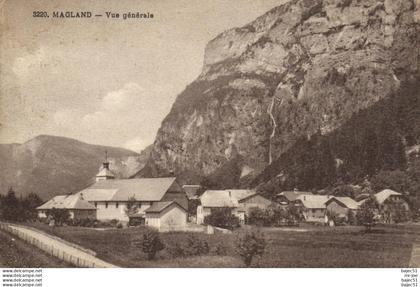 Magland - vue générale