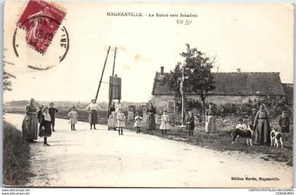 78 MAGNANVILLE - la route vers soindres