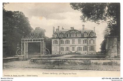 AZTP14-1215-95 - AUVERS - Chateau de GUIRY - Par MAGNY-EN-VEXIN