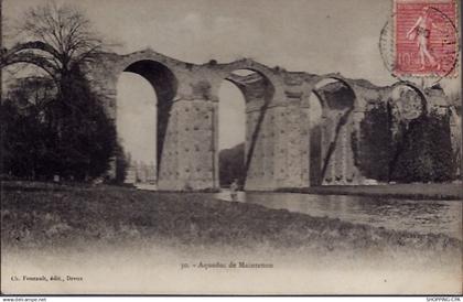 28 - Aqueduc de Maintenon - Voyagé - Dos divisé...