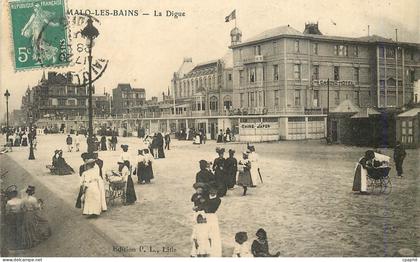CPA Malo les Bains La Digue