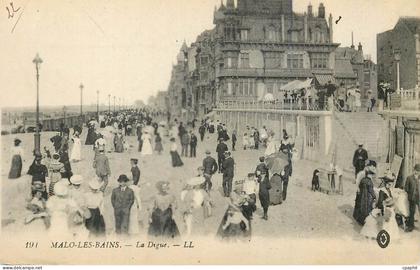 CPA Malo les Bains La Digue