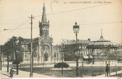 CPA Malo les Bains Place Turenne