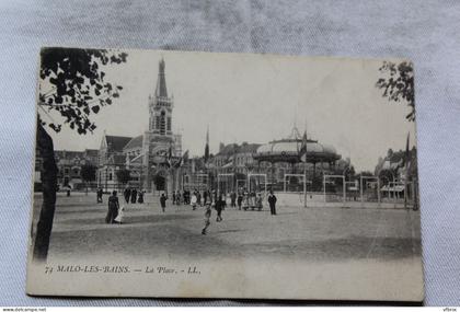 Malo les bains, la place, Nord 59