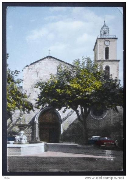 04 Manosque eglise fontaine D04D K04112K C04112C RH058463