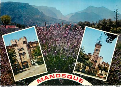 CPM Manosque Alpes de Haute Provence Au Pays de la Lavande