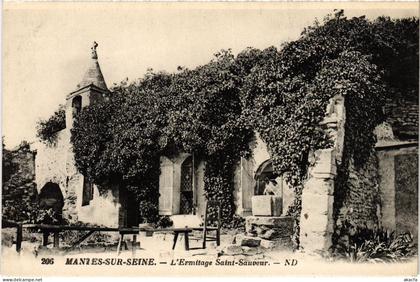CPA MANTES-la-JOLIE MANTES-sur-SEINE - Ermitage St-Sauveur (1411532)