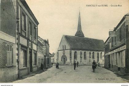EURE  MARCILLY sur EURE  grande rue