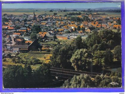 carte postale 59. Marcoing  vue d'avion   très beau plan