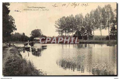 CPA La Champagne Mareuil Sur Ay Le Port