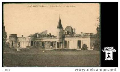 33 Margaux - (4186) MARGAUX (Médoc) - Château Durfort, vue prise du Parc -  cpa Rhea D33D  K33104K  C33268C