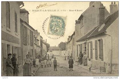 MARLY la VILLE 95 - Rue d'Aval