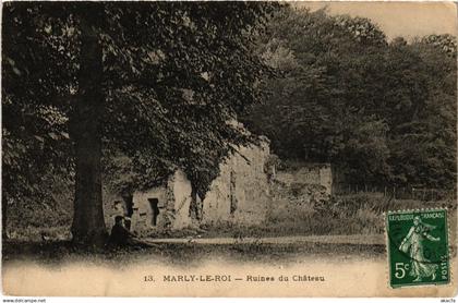 CPA Marly le Roi Ruines du Chateau (1449547)