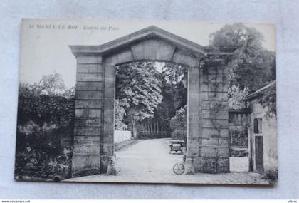 Marly le Roi, entrée du parc, Yvelines 78