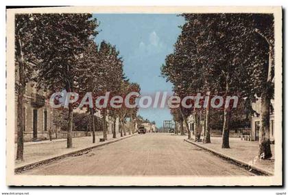 CPA Marmande L'Avenue Du Pont