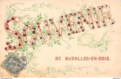 94-MAROLLES-EN-BRIE- SOUVENIR DE MAROLLES EN BRIE