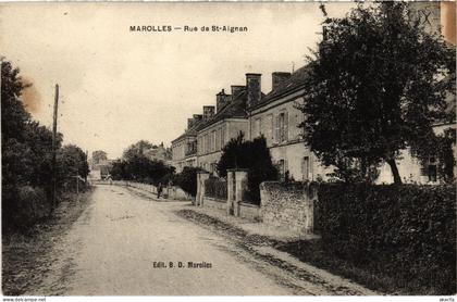 CPA Marolles Rue de St-Aignan FRANCE (1450875)