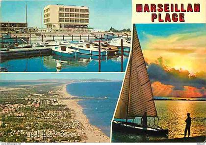 Carte Postale - 34 - Marseillan Plage - Multivues - Bateaux - CPM - Voir Scans Recto-Verso - Poscard - Carta Postal -  P
