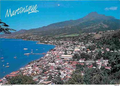 Martinique - Saint Pierre - Saint Pierre dominé par la Montagne Pelée - CPM - Voir Scans Recto-Verso
