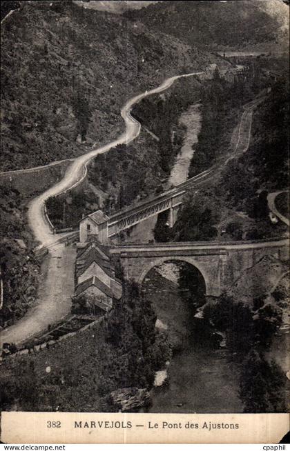CPA Marvejols Le Pont des Ajustons