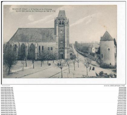carte de MASSAY     ( recto verso )