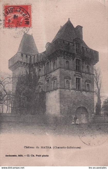 17 MATHA CHATEAU DE MATHA