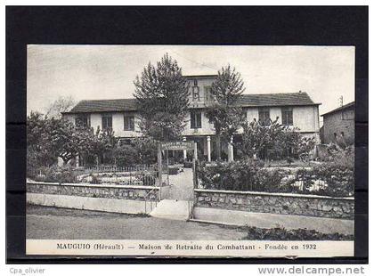 34 MAUGUIO Maison de Retraite du Combattant, Fondée en 1932, Guerre 1914-18, ed Rivière, 194?