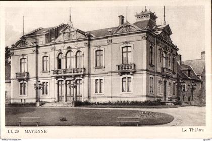 CPA Mayenne le theatre