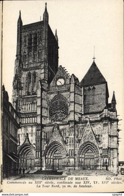 CPA Cathedrale De Meaux