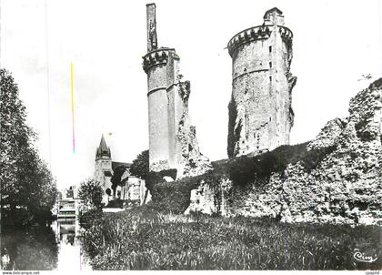 CPM Mehun sur Yevre (Cher) Ruines du Chateau Charles VII (XVe S)