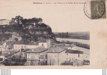 A2-47) MEILHAN  SUR  GARONNE - LE TERTRE ET LA VALLEE DE LA GARONNE - EN  1912