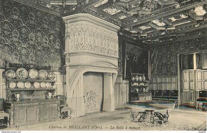 CPA Chateau de Meillant (Cher) La Salle a Manger