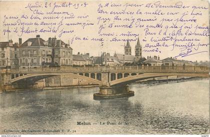 CPA Melun le pont