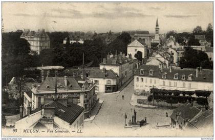 Melun - vue generale