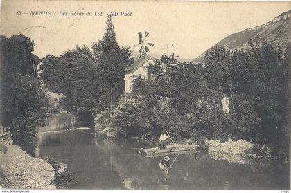 CPA Mende Les Bords du Lot