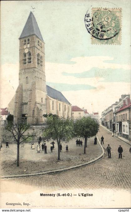 Mennecy CPA L'eglise