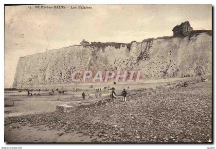 CPA Mers Les Bains Les Falaises