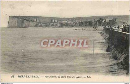 CPA Mers les Bains Vue generale de Mers prise des Jetees
