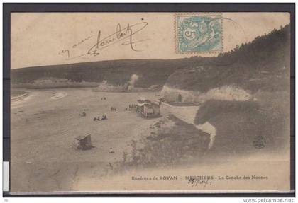 17 -  Meschers - La conche des Nonnes - animée