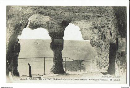 CPA Carte Postale - FRANCE - Meschers les Bains - Grottes habitées -  S 2458