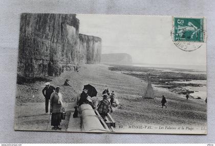 AC119/3, Mesnil Val, les falaises et la plage, Seine Maritime 76