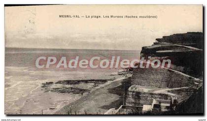 CPA Mesnil Val La Plage Les Murons roches moulières